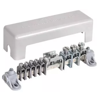 DEHN potenciálkiegyenlítő sín 563020 - 5x2,5-25 mm², 3x16-95 mm², 100 kA