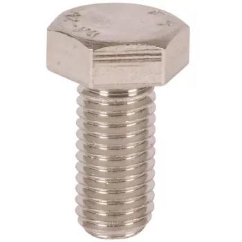 DEHN hatlapfejű csavar DIN 933 M12 x 25 mm nemesacél V2A A2-70 561925