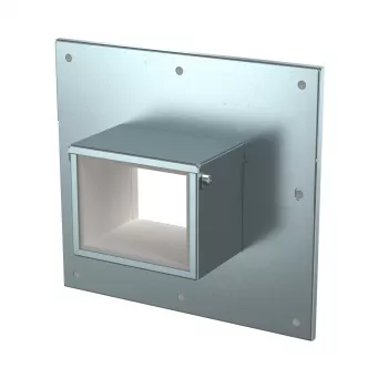 OBO BETTERMANN PLM WC 0810 FS falcsatlakozó gallér, 3 és 4 oldali, horganyzott acél, 80x100 mm 7218126