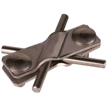 DEHN SV-kapocs NIRO potenciálkiegyenlítő kapocs kerek vezetékhez 7-10 mm, rozsdamentes acél, 308229