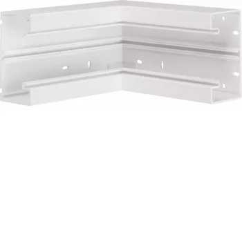 Hager BR6513049016 belső sarok 130x68 mm mellvédcsatornához, tiszta fehér