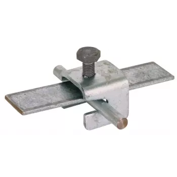 DEHN univerzális szorító VK A UNI V2, tűzihorganyzott acél, 8-10 mm kerek és 30x3,5/30x4 mm lapos vezetékhez 308026
