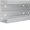 Hager BR6517017035 mellvédcsatorna alsó rész, elülső, PVC, BR 65x170 mm, OT 80 mm, világosszürke
