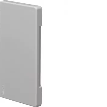 Hager BR 65x130 mm halogénmentes vágást lefedő végkupak, világosszürke BR6513067035