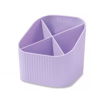 HAN X-LOOP tolltartó pasztelllila műanyag 4 rekesz 11,1 x 11,1 x 10,5 cm (17238-887D)