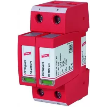 DEHN DG M TN 275 FM Type 2 túlfeszültség-levezető 2 pólusú 275V AC 40kA
