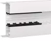 Hager BRN6521019016 Parapet Trunking Lower Part, 65x210mm, Pure White, 2m