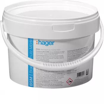 Hager tűzvédelmi habarcs S90 3 kg-os zsák BSM0003