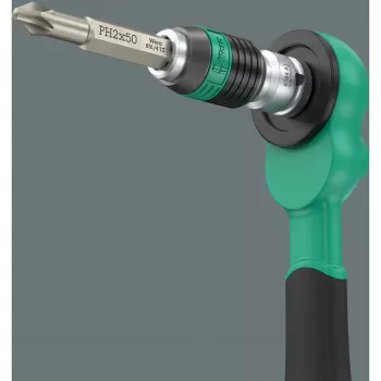 Wera 8100 SA 15 Zyklop átkapcsolható racsnis kulcs 1/4 inch hajtás dönthető fejjel és Kraftform markolattal 05005542001