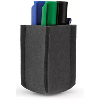 magnetoplan magnetoTray kis tolltartó, szürke filc, 100% újrahasznosított PET, mágneses 1227601