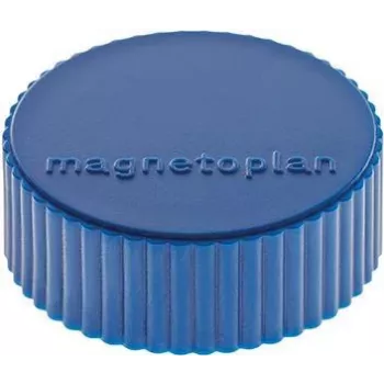 magnetoplan Discofix Round Magnet Magnum, Dark Blue, Solid Ferrite Core, 2.0 kg Holding Force (1660014)