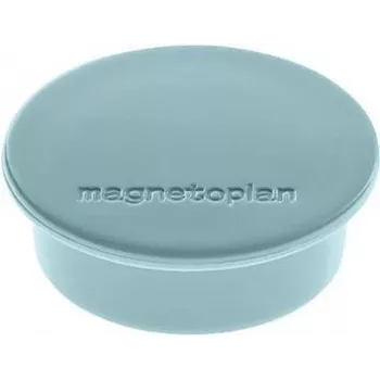 MAGNETOPLAN HOLTZ Discofix kerek mágnes kék szín, tömör ferrit, tartóerő 2,2 kg, 10 darabos csomag (1662003)
