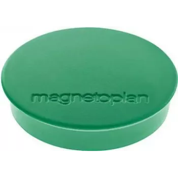 Magnetoplan Discofix kerek mágnes Standard, zöld tömör ferrittel, tartóerő kb. 0,7 kg (1664205)