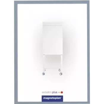 magnetoplan magnetofix mágneskeret A4, ezüst 1130332
