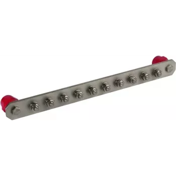 DEHN PAS I 10AP M10 V2A potenciálkiegyenlítő sín 435 mm rozsdamentes acél 472219