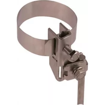 DEHN BRS 27.89 AK1X10 2X6.8 V2A rozsdamentes acél csőbilincs villámvédelemhez 540103