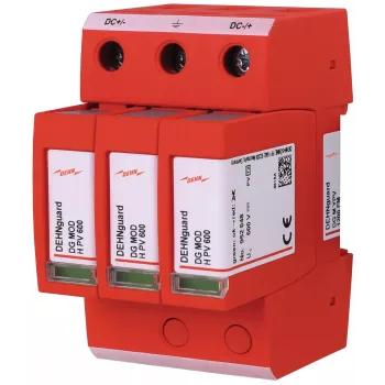 DEHNguard DG M YPV 1200 FM 2. típusú túlfeszültség-védelmi eszköz napelemes rendszerekhez 952565