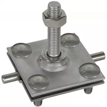DEHN csatlakozókapocs V4A kerek 7-10 mm / lapos 30-40 mm 478149