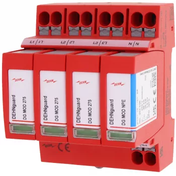 DEHN DG MP TT 275 2. típusú túlfeszültség-védőberendezés 3+1 (942310)