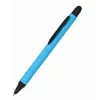ONLINE SCHREIBGERÄTE ALU Stylus Ballpoint Pen Blue, Twist Action, Medium Tip, Integrated Stylus for Capacitive Touchscreens 32118/3D