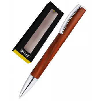 ONLINE Vision Nature rózsafa golyóstoll - fekete tinta 36121