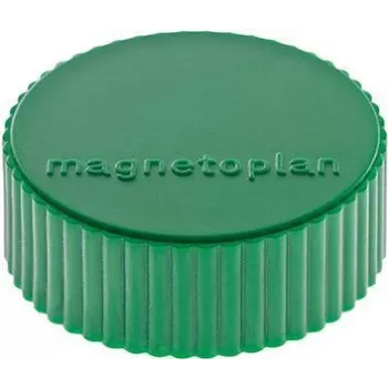 MAGNETOPLAN HOLTZ Discofix Round Magnet Magnum, Green, Full-Core Ferrite, Holding Force 2.0 kg 1660005