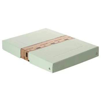 FALKEN PURE tárolódoboz 500 lap pasztellzöld 24,0 x 32,0 x 4,0 cm, 1 db (22001904000F)