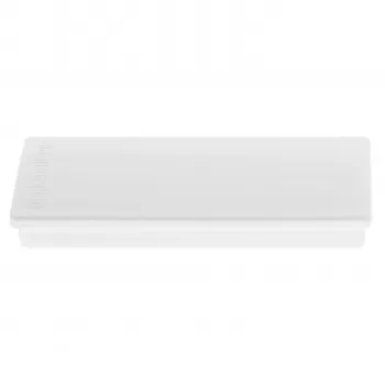 Magnetoplan 1665100 rectangular magnet, solid ferrite core, approx. 1.3 kg holding force, white