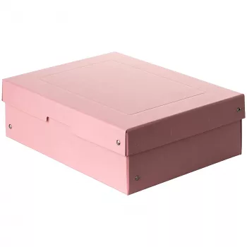 FALKEN PURE irattároló doboz 1250 lap pasztell rózsaszín 24,0 x 32,0 x 10,0 cm 22001888000F