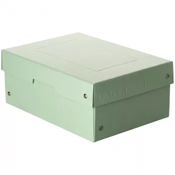 FALKEN PURE irattároló doboz 1250 lap pasztell zöld 18 x 25 x 10 cm 22001920000F