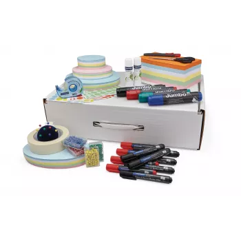 MAGNETOPLAN HOLTZ Trainer Basic szett, kartondoboz 2 800 darabbal, azonos a Moderationskoffer 11115-tel (11000)