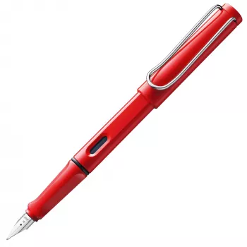 Lamy Safari töltőtoll piros finom hegy 1205252