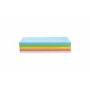 MAGNETOPLAN HOLTZ öntapadós téglalap moderációs kártyák, különböző színek (rózsaszín, zöld, sárga, fehér, kék), 200 kártya 111151590