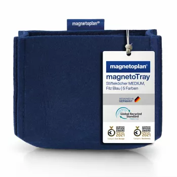 MAGNETOPLAN HOLTZ magnetoplan tolltartó magnetoTray big 1227714 kék
