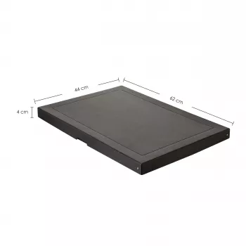 FALKEN PURE archiváló irattároló doboz 500 lap fekete 44,0 x 62,0 x 4,0 cm, 1 db (22001672000F)