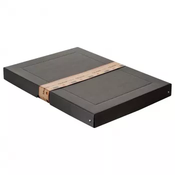 FALKEN PURE dokumentum irattároló doboz 500 lap fekete 32,0 x 44,0 x 4,0 cm 22001680000F