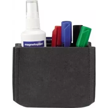 magnetoplan magnetoTray Medium szürke filctolltartó, mágneses, 100%-ban újrahasznosított PET-palackokból 1227701