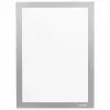 Magnetoplan Info Frame magnetofix DIN A3 ezüst, kinyitható kétoldalas öntapadós keret 1132032