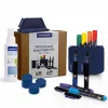 MAGNETOPLAN HOLTZ Whiteboard Essentials készlet kék - radír és mágneses tartó (1230914)
