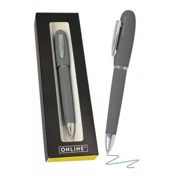 ONLINE Highway golyóstoll, antracit, fekete tinta 38192/3D