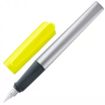 LAMY nexx töltőtoll neon sárga/ezüst A (kezdőknek)