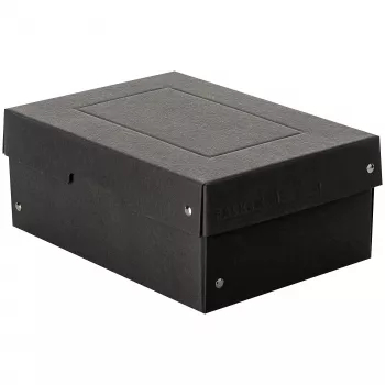FALKEN PURE irattároló doboz 4,5 l fekete 18,0 x 25,0 x 10,0 cm, 1 db (22001720000F)