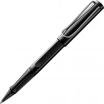 LAMY safari tintásrollertoll fényes fekete fekete tintával 1239949
