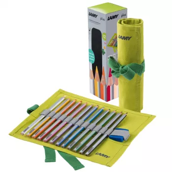 LAMY Plus színes ceruza-készlet hegyezővel (12 szín) 1226068