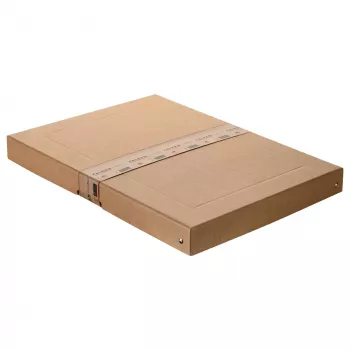 FALKEN PURE tárolódoboz 500 lap barna 32,0 x 44,0 x 4,0 cm 22001776000F