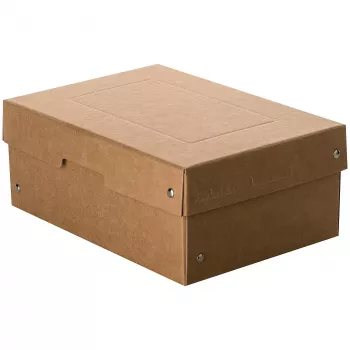 FALKEN PURE tárolódoboz 4,5 l barna 18,0 x 25,0 x 10,0 cm, 1 db (22001816000F)