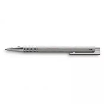 LAMY Logo M 206 golyóstoll kefélt nemesacél kék 1205335