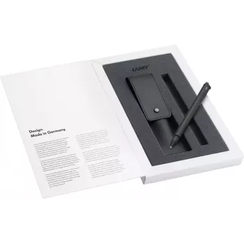 LAMY swift golyóstoll ajándékcsomag matt fekete bőrtokkal 1238758