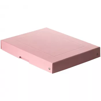 FALKEN PURE tárolódoboz A4 500 lap pasztellrózsaszín 24 x 32 x 4 cm 22001880000F