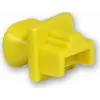 GoodConnections RJ-45 porvédő sapka, sárga, 10 darabos csomag (MOD8-DCY)